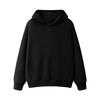 Comercio exterior transfronterizo de Amazon suéter de color liso de hombro caído suelto de 320 gramos para hombre y mujer con capucha talla grande versión en blanco logo de camisa