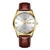 Lige Reloj de Cuarzo Universal para Hombre Transfronterizo Tres Agujas Esfera de Doble Calendario Reloj para Hombre de Negocios Reloj Impermeable