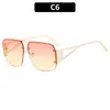 Moda Europeia High-End Óculos de Sol Piloto Protetor Solar Transfronteiriços Masculinos e Femininos Personalidade Estilo Cool Óculos de Sol Cool