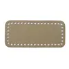 Herrajes para Bolsos DIY Fondo de Bolso Tejido Hyuna 18X8cm Base de Placa de Fondo de Cuero sin Clavos Accesorios Listos para la Venta