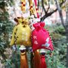 Festival del Bote del Dragón Antiguo Saquito de Seis Colores para Llevar Bolsa Vacía Bolsas Bolsas Bendecida Hecho a Mano Hoja de Artemisa Especia Loto Bolsa Bolsas Bolsa Bendecida
