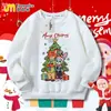 Nueva Sudadera Redonda Infantil de Zootopia Otoño e Invierno Forrada de Polar Versátil para Niños Mayores Sudadera de Navidad