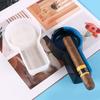 Molde DIY para cenicero de gota de pegamento de cristal Cuadrado para cenicero de cigarros Cenicero ovalado para cigarros Molde de gota de pegamento