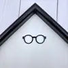Gafas Huecas de Plástico Simuladas Accesorios DIY Juguetes para Niños Accesorios para Muñecos de Peluche Venta al por Mayor en Stock