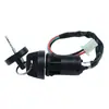 Interruptor de ignição com chave de 4 pinos para veículo off-road ATV, acessórios de modificação para motor de pequena cilindrada 50cc-250cc