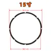 Anillo de Borde de Surround para Altavoz 6.5 pulgadas 8 pulgadas 10 pulgadas 12 pulgadas 15 pulgadas 18 pulgadas Junta Selladora de Espuma Surround
