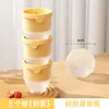 Molde Grande para Bolas de Hielo de Grado Alimenticio Herramienta para Hacer Hielo para Whisky, Esfera de Cubo de Hielo para Uso Doméstico, Charola Redonda Grande de Silicona para Hielo