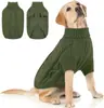 Ropa de cuello alto para perro Ropa de otoño e invierno Amazon 2025 Nueva Ropa para mascotas de otoño e invierno Suéter de punto de color liso