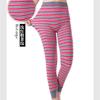 Calças Quentes Femininas Outono e Inverno Calças de Joelho Calças de Cintura Calças Térmicas plus size Calças de Outono Para Meia-Idade e Idosos Calças Listradas Largas de Cintura Alta