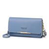 Bolsa Transversal Feminina Modelo Novo 2026 para Celular na Horizontal, Porta-Moedas Dupla Camada de Grande Capacidade, Bolsa Transversal Leve Multifuncional de PU