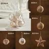 Estrella de Punta de Árbol de 15/20 cm Estrella de Cinco Puntas Dorado Champagne Rojo Plata Espuma Estrella Superior de Navidad Adorno Arreglo Accesorios