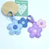 Huayang Cuero Color de Contraste Simple Flor Colgante Bolsa Decoración DIY Accesorios de Equipaje Accesorios de Ropa Venta al por Mayor