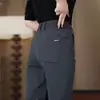 Pantalones casuales versátiles de alta gama para hombre para otoño de 2026, nueva colección primavera/otoño, pantalones de vestir rectos holgados para hombre