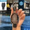 Adecuado para Cubierta de Llave Mercedes-Benz Gla200 Estuche C200L B200 Coche Cla220 Hombre C180L Modelo Antiguo Mujer Glb Carcasa