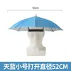 Sombrilla para proteger del sol al recolectar té, montada en la cabeza, protección UV, a prueba de lluvia, para la cabeza de pescador, sombrero de cubo solar, sombrero de sombrilla