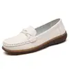 Zapatos de Madre de Suela Blanda y Boca Baja, Zapatos Cómodos de Tacón Bajo para Viajar, Mocasines Versátiles sin Cordones, Novedad Primavera 2026