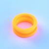 Tijeras Anillo de Dedo de Silicona Juego de Anillos Tijeras de Belleza Grandes para Mascotas Alta Elasticidad Color Antideslizante Anillo de Protección para Dedos