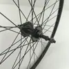 Juego de Ruedas para Bicicleta de Montaña de 26 pulgadas Frenos de Disco Piñón Libre Radios de Hierro Rodamientos del Buje Liberación Rápida/Montaje de Eje Sólido Reparación