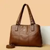 Bolso de Mano Retro de Calle de Moda Europeo y Americano para Mujer Gran Capacidad 70% de Descuento Bolso Tote Color Sólido Informal Bolso de Hombro para Mujer