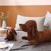 Dachshund Panda Cojín Largo Juguete de Peluche Muñeca Sofá Decoración del Hogar Cojín Muñeca Juguete Suave