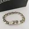 Nuevo y elegante pulsera de cruz para hombres a la moda, colección de pulseras vintage hechas a mano de alta gama europeas y americanas, directo del fabricante