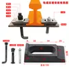 Bloques y Placas de Presión de Vía 12 15 18 22 30kg Acero de Vía Tipo de Posicionamiento con Agujero Redondo Placas y Bloques de Presión Especiales para Riel Ligero