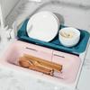 Cesta de Drenaje Personalizada Fábrica de Origen Telescópica Ajustable Multifuncional Antibacteriana Espesada Cuenco para Verduras Cesta para Bol de Cocina
