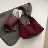 Bolso Retro Transfronterizo Debajo del Brazo con Bolsita, Gamuza Mate de Moda de Gran Capacidad para Viajes Diarios de Mujeres, Bolso de Hombro de Alta Gama