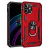 Adecuado para funda de teléfono móvil IP13 Sergeant anticaídas 12Pro armadura con soporte X/XS anillo magnético para coche 2 en 1