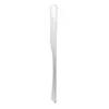 Pala de base transfronteriza raspador de doble cabeza color acero inoxidable barra de color pincel para base líquida máscara herramientas de belleza para maquillaje