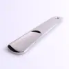 Preço de fábrica aço inoxidável personalidade pequeno calçadeira preguiçoso metal puxador de sapato conveniente dispositivo de levantar sapato primeira geração de cabelo pode fazer LOGO