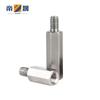 Acero Inoxidable 304 Columna Hexagonal de Paso Único Soporte Aislante para Placa de Circuito Impreso Separador Espaciador Espárrago Terminal Hexagonal de una Cabeza M3M4M5