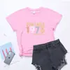Comercio Exterior Europeo y Americano nuevo para mujer Vintage 1973 Piezas Originales color estampado de letras Camiseta para mujer