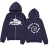 Sudadera con capucha transfronteriza serie de melodías con capucha suéter con cremallera estampada sudadera con cremallera chaqueta cárdigan americana