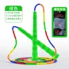 Corda de Pular com Contas de Bambu Macias para Jardim de Infância Infantil, Corda de Pular Ajustável para Alunos do Ensino Fundamental, Treinamento de Fitness para Adultos, Pulo Sincronizado
