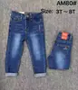 Fabricante Mayorista de Jeans para Niños Transfronterizo Primavera y Otoño Pantalones de Mezclilla para Niños Jeans Versátiles Casuales de Niño Modernos