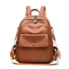 Mochila para Mujer Estilo Coreano Nuevo Moda Gran Capacidad Mochila para Mujer Cuero Suave Casual Alta Gama para Viaje y Uso Diario