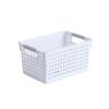 Caja de almacenamiento médico cesta de almacenamiento plástico farmacia caja de medicamentos rectangular sala de tratamiento médico enfermera clasificación caja de medicamentos