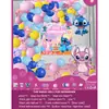 Traje de Globos de Cumpleaños para Niños en Español 12345-años Escena de Fiesta Conjunto de Suministros Decorativos para Niños y Niñas