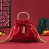 Bolsa de Dulces de Boda de Terciopelo, Bolsa Portátil de Boda, Bolsa de Regalo para Dama de Honor de Cumpleaños de Luna Llena, Caja de Dulces de Boda