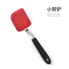 Utensilios de cocina mango de acero inoxidable pala para freír de silicona suministros de cocina pala para saltear pala de cocina mini pala de silicona