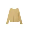 Ino Talla Grande 2026 Otoño Nuevo Estilo Coreano Color Sólido Cárdigan de Punto y Camisola de Encaje Conjunto de Dos Piezas 325386T21