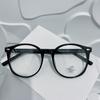 TR90 luz anti-azul celebridad de internet ins libro rojo pequeño Mismo estilo montura de gafas estudiante moda moderno montura redonda estilo japonés liso