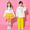 Disfraces de Cheerleading para Niños, Faldas Tutú de Coro de Jardín de Infancia Uniformes de Clase, Uniformes de Grupo para Juegos Deportivos de Alumnos de Primaria de Otoño