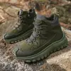 Nuevos Zapatos de Senderismo para Hombre Talla Grande 48 Otoño/Invierno 2026 para Viajes al Aire Libre, Zapatos de Caña Alta para Trekking en el Desierto y Montañismo para Hombres