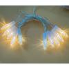 Amazon nueva cadena de luces de cuero, cadena de luces con forma de trébol y unicornio, colgante de bola, cadena de luces decorativas para crear ambiente