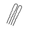 Pinza de pelo de hierro, peine para el pelo, cabeza de fontanero, horquilla en forma de U, parte posterior de la cabeza, horquilla moderna simple