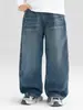 Jeans para Niños Primavera y Otoño 2026 Estilo Nuevo para Niños Mayores, Pantalones Papá para Niños, Pierna Ancha Suelta, Pantalones Elegantes de Moda