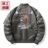 Nueva Chaqueta de Piloto Ma1 de la Fuerza Aérea para Primavera y Otoño para Hombre con Bordado Pesado Chaqueta de Béisbol Talla Grande Chaqueta de Trabajo