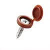 Tapa de Tornillo Autorroscante Cubierta Fea Tapa de Plástico Decorativa Tapa de Tornillo Integrada Tapa para Muebles Ferretería para RV
